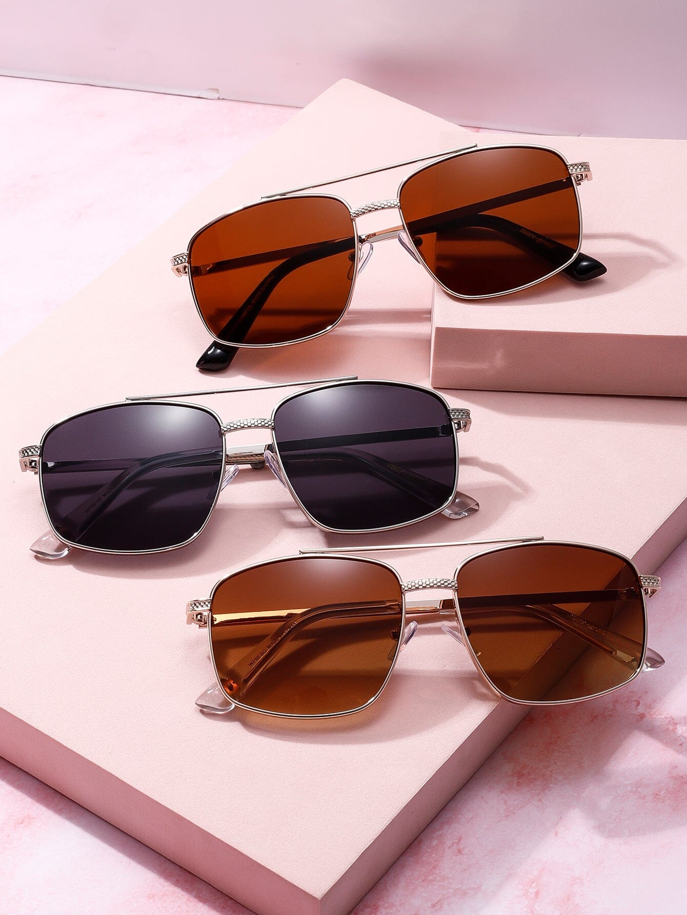 West Palm Metal Frame Aviator Sunglasses Sunglasses mure + grand