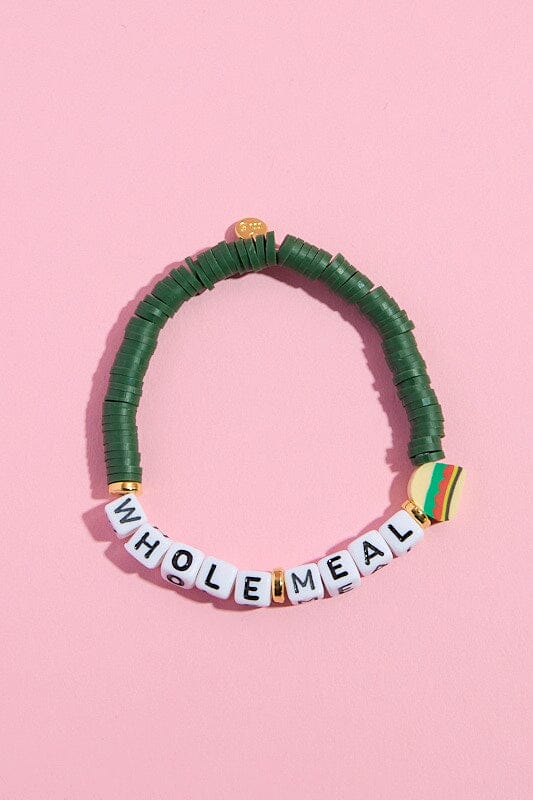 Whole Meal Inspirational Beaded Bracelet Bracelet mure + grand