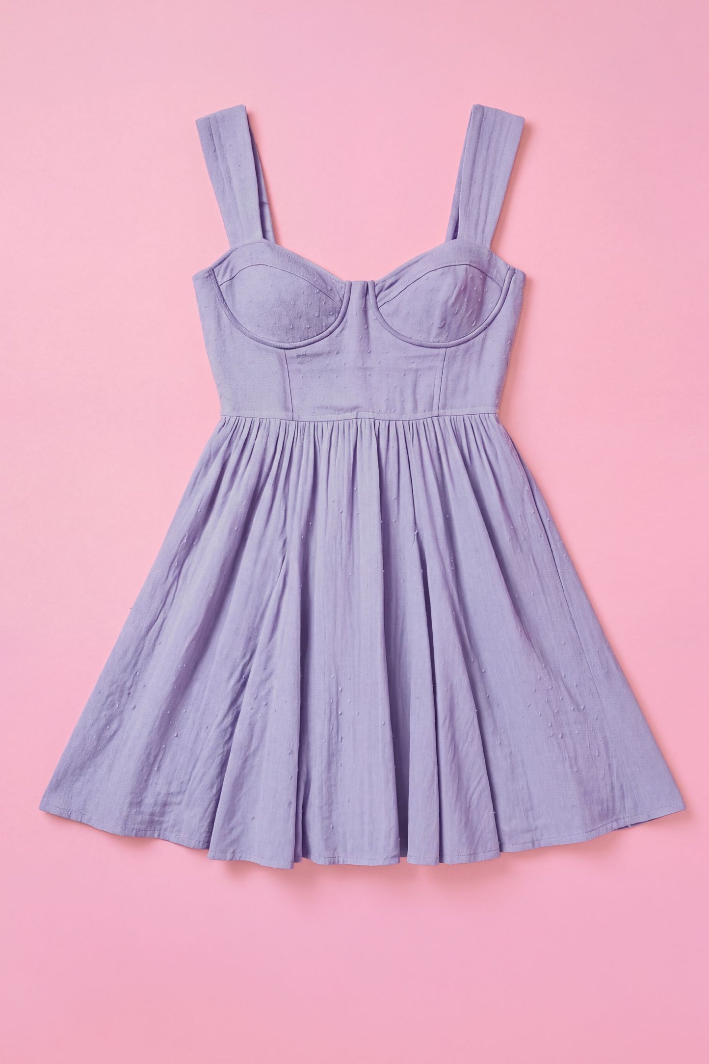 Willow Corset Mini Dress Clothing Mure + Grand Lavender XS