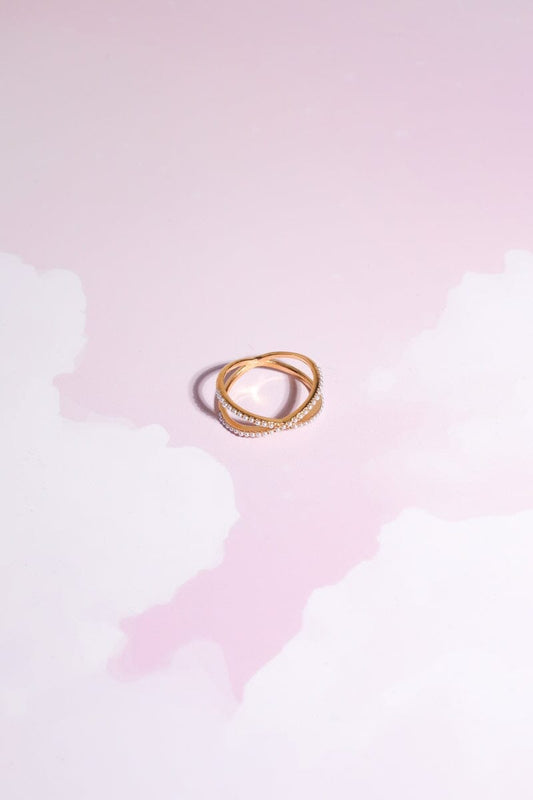 Wrapped in Pearls Stacking Ring Rings mure + grand