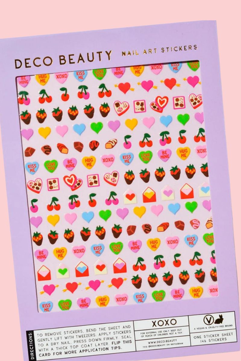XOXO Nail Art Stickers Nail Deco Beauty