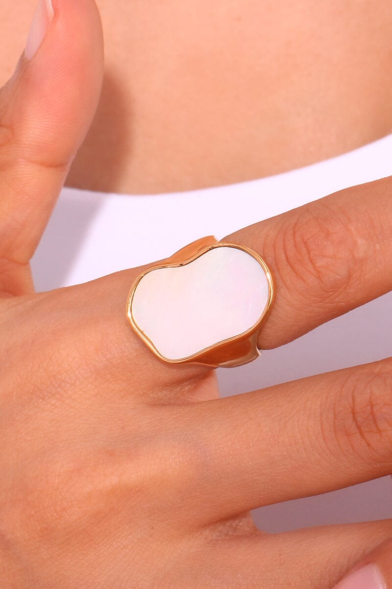 Abstract Moonstone Stacking Ring Rings mure + grand