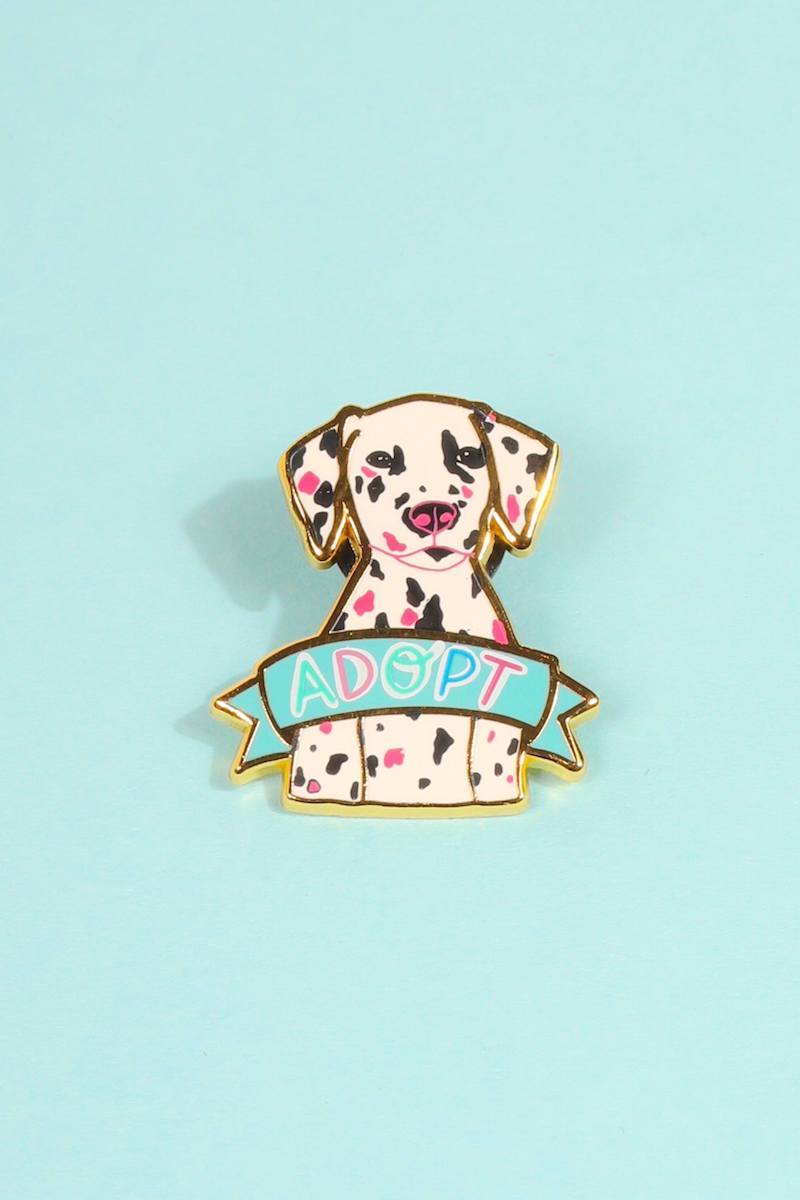 Adopt Enamel Pin Enamel Pin Patches & Pins