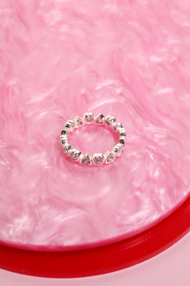 All Hearts Sterling Silver Ring Rings Mure + Grand 6 Silver