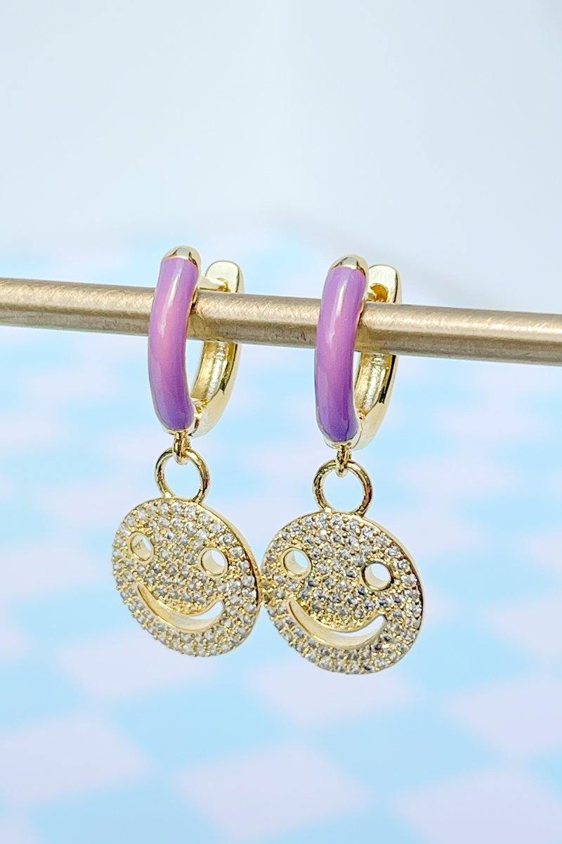 All Smiles Charm Dangle Earrings Earring Mure + Grand Default