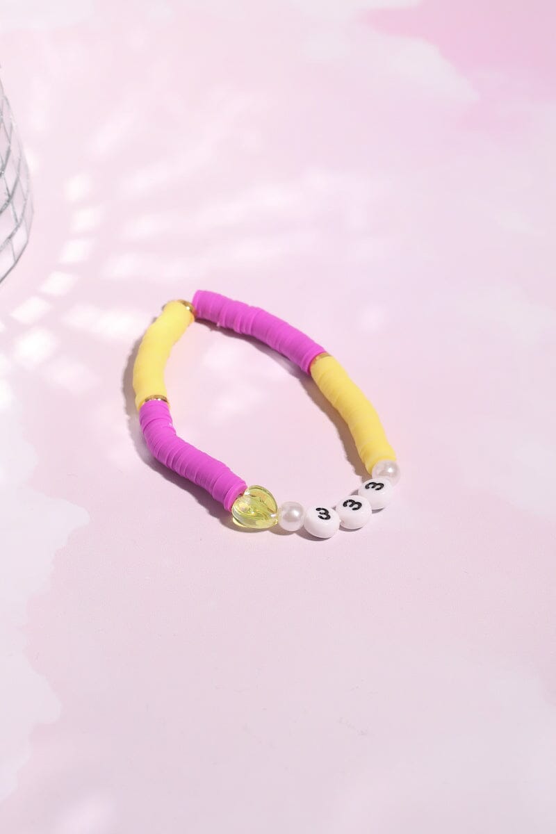 Angel Number Beaded Bracelet Bracelet mure + grand 333