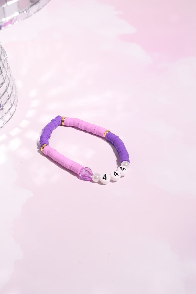 Angel Number Beaded Bracelet Bracelet mure + grand 444