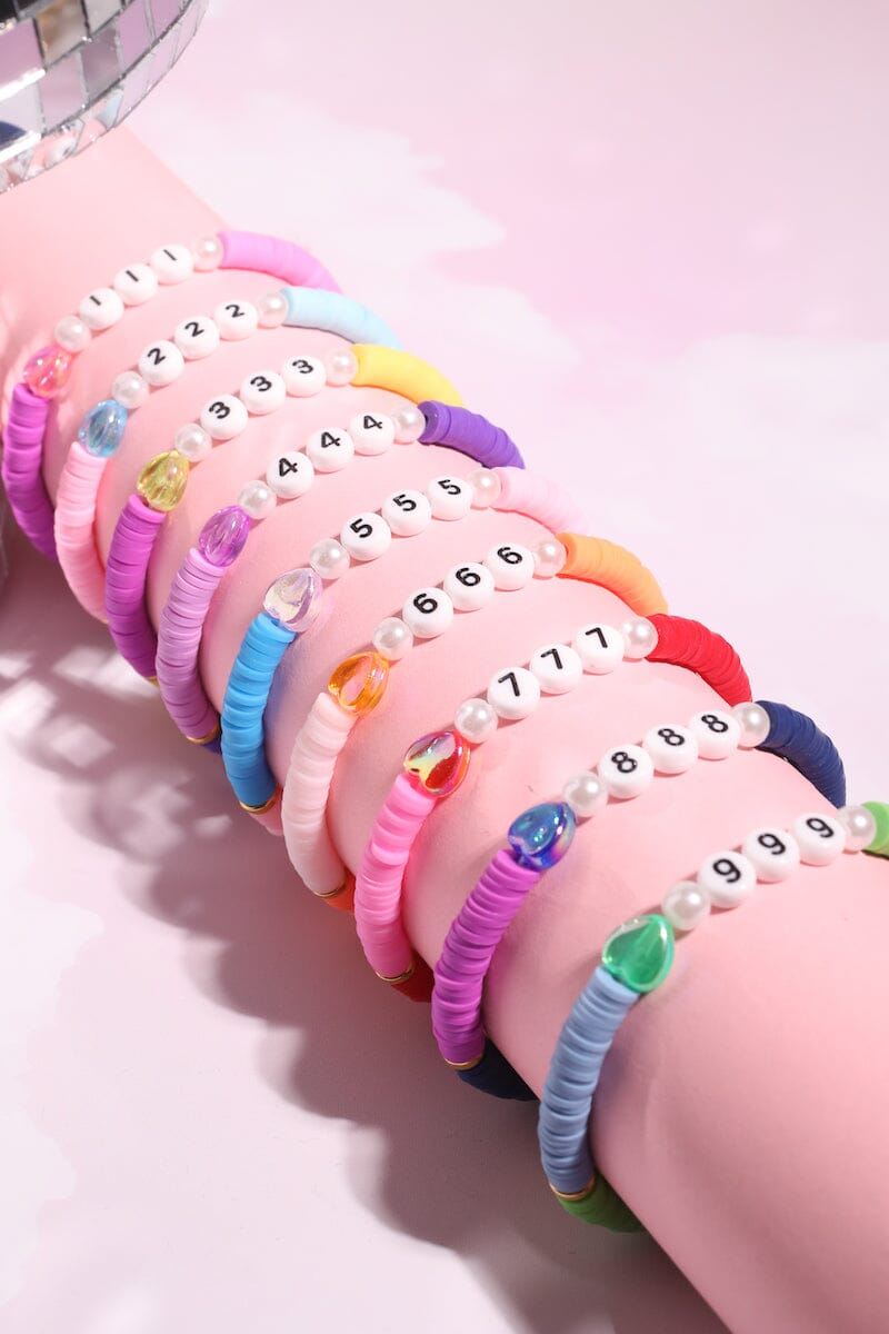 Angel Number Beaded Bracelet Bracelet mure + grand