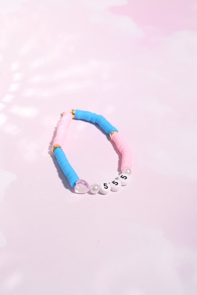 Angel Number Beaded Bracelet Bracelet mure + grand 555