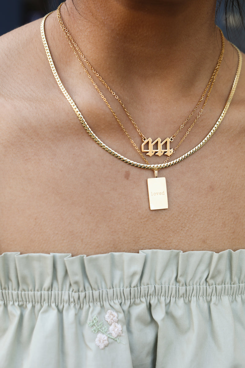 Angel Number Necklace Necklace Mure + Grand