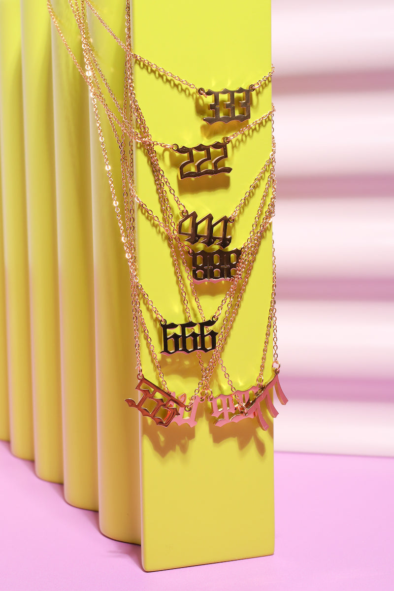 Angel Number Necklace Necklace Mure + Grand