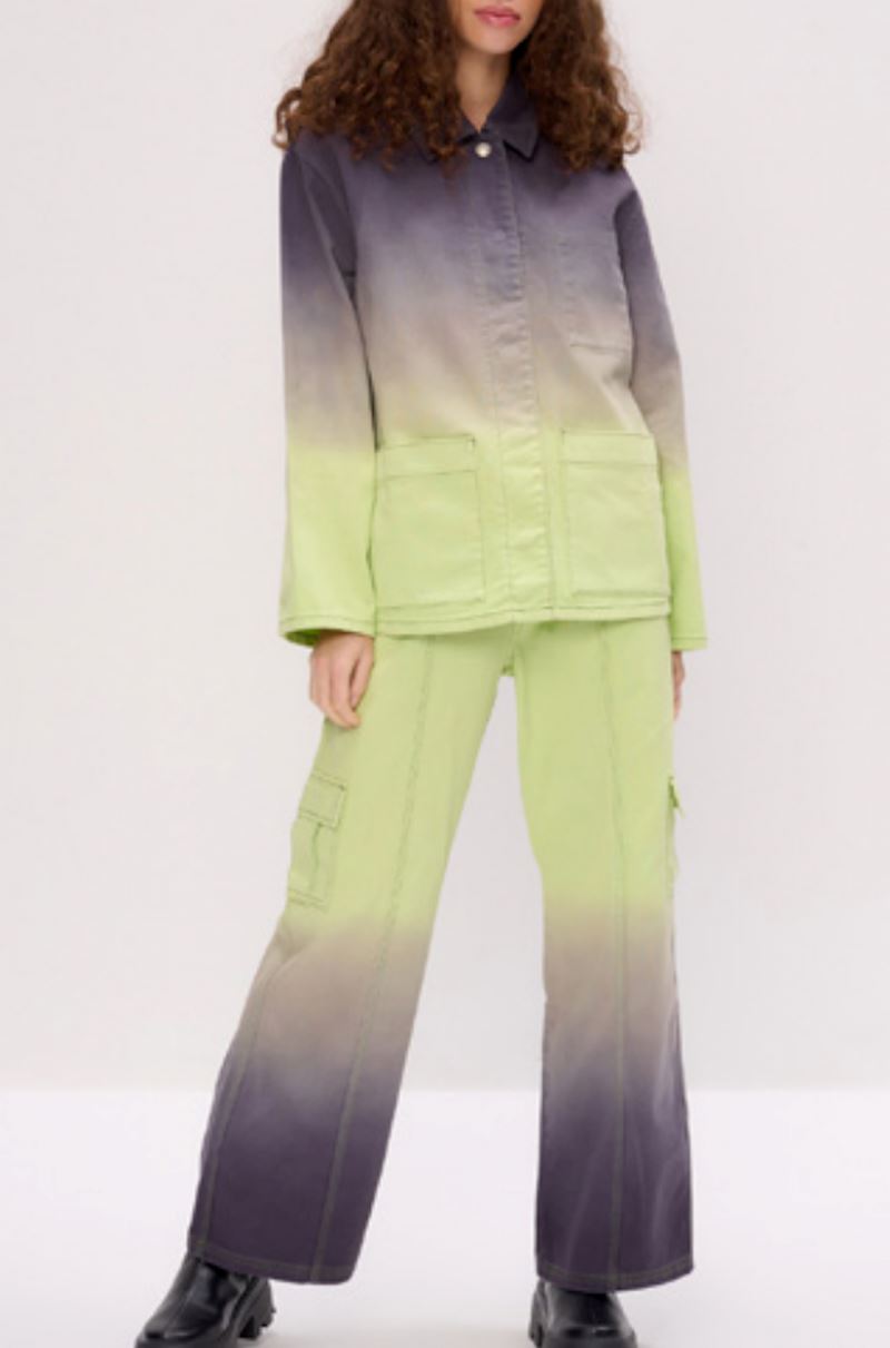 Another Girl Dip Dye Utility Trousers Clothing Another Girl
