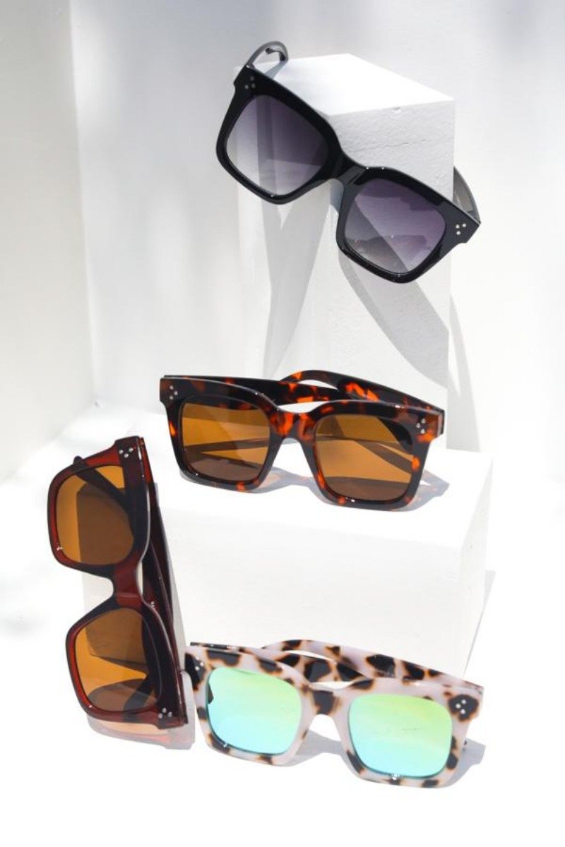 Bash Block Frame Sunglasses