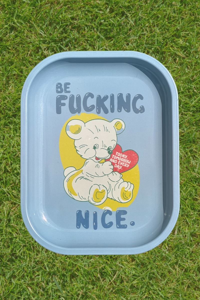 Be F*ing Nice Rolling Tray Rolling Trays Mure + Grand