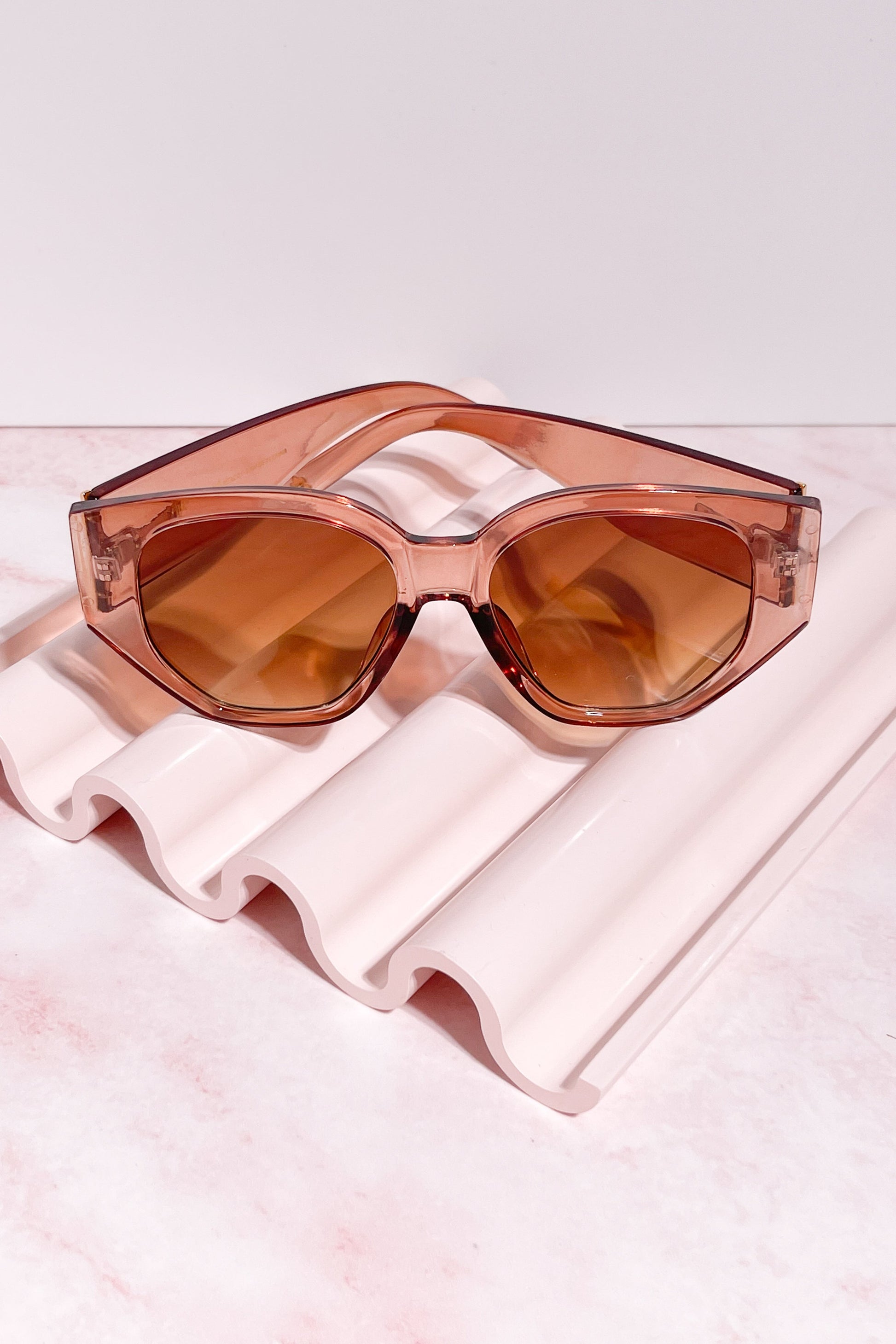 Beachy Keen Rounded Sunglasses Sunglasses Mulberry & Grand Sand