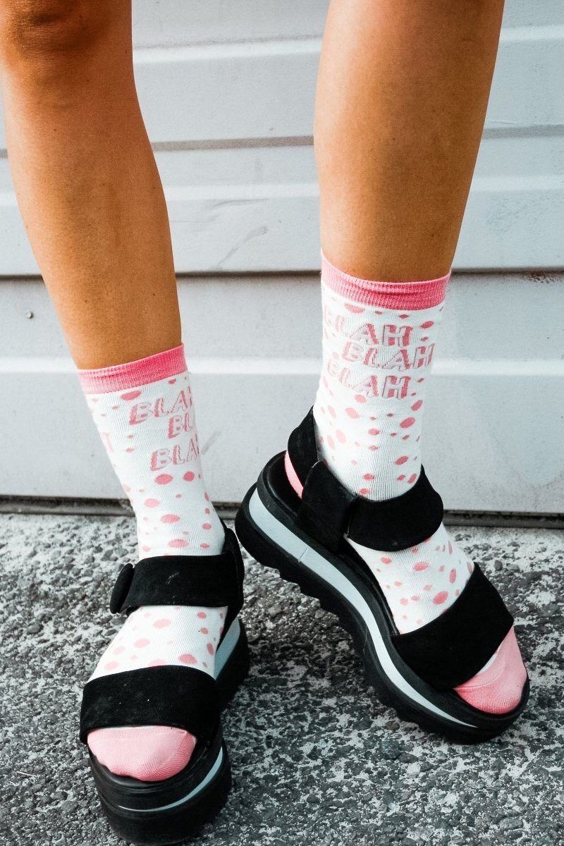 Blah Blah Blah Socks Socks Mulberry & Grand