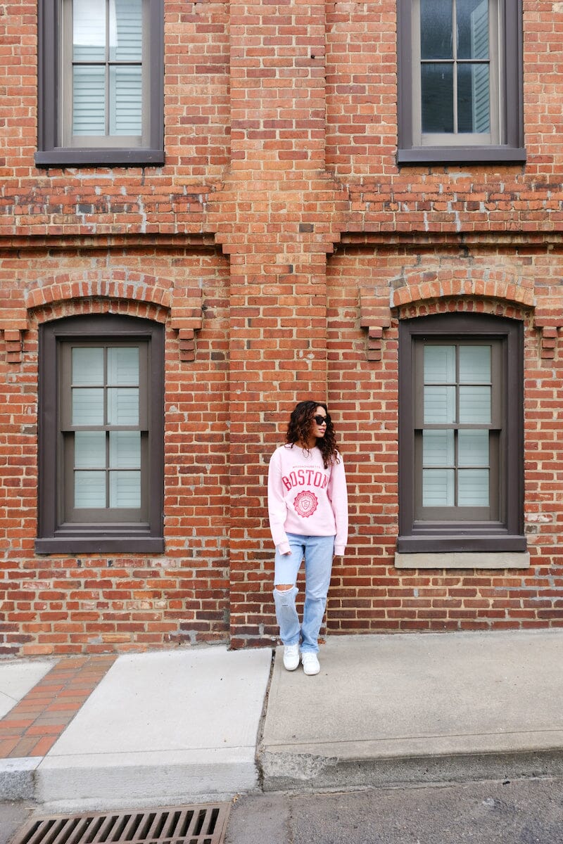 Boston Collegiate Sweatshirt sweatshirt mure + grand