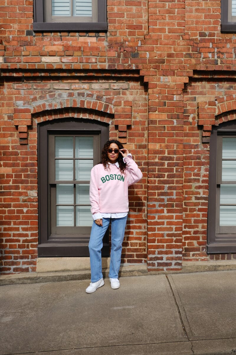 Boston Puff Sweatshirt mure + grand