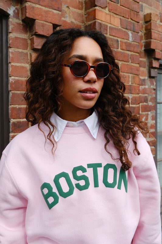 Boston Puff Sweatshirt mure + grand