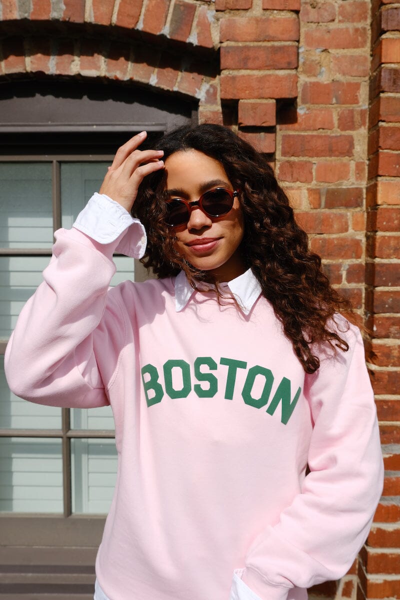 Boston Puff Sweatshirt mure + grand