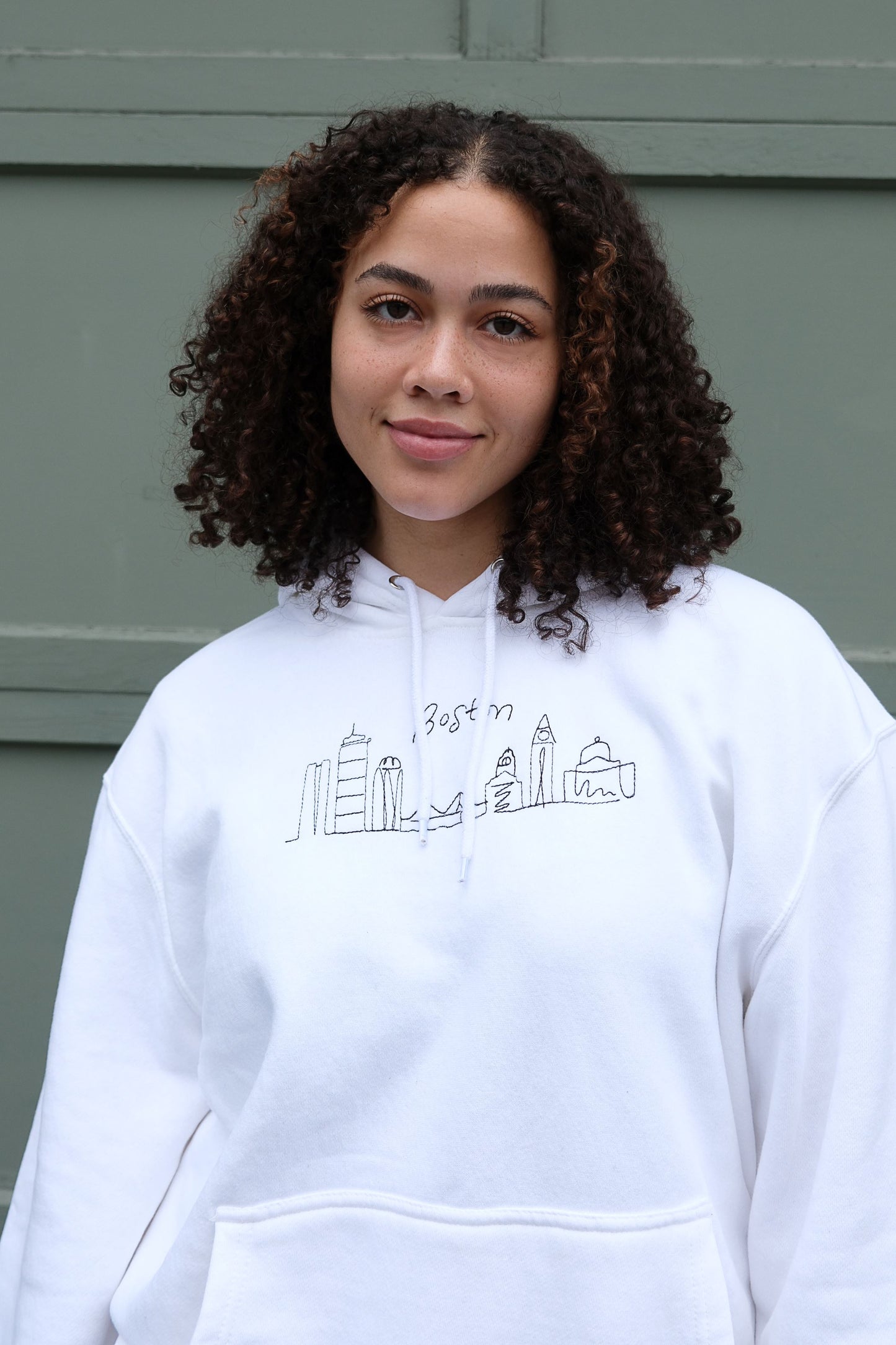 Boston Skyline Hoodie mure + grand