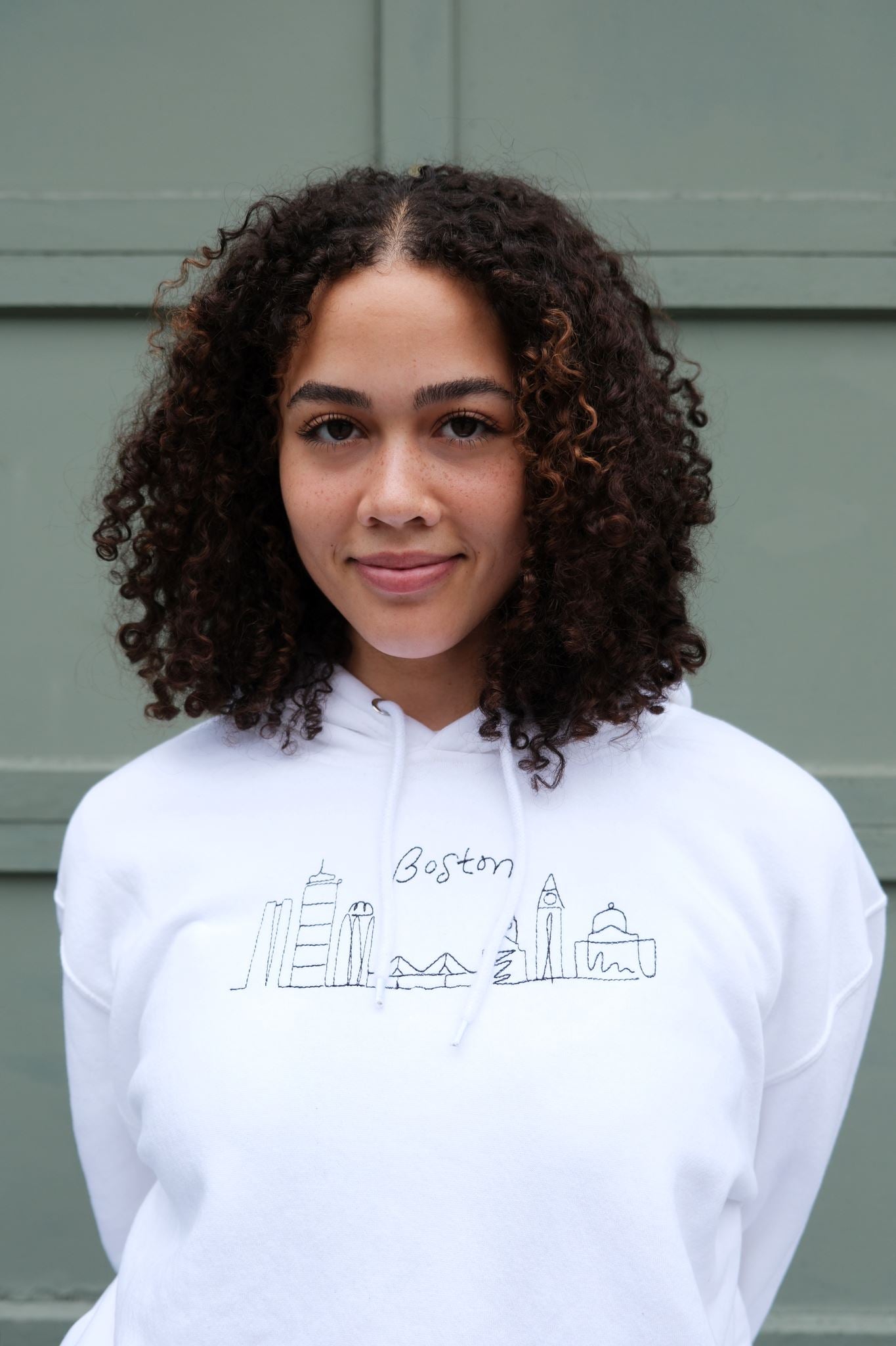 Boston Skyline Hoodie mure + grand