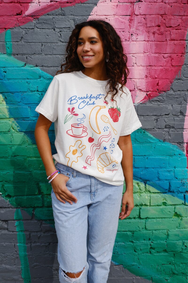 Breakfast Club Graphic T-Shirt t-shirt mure + grand