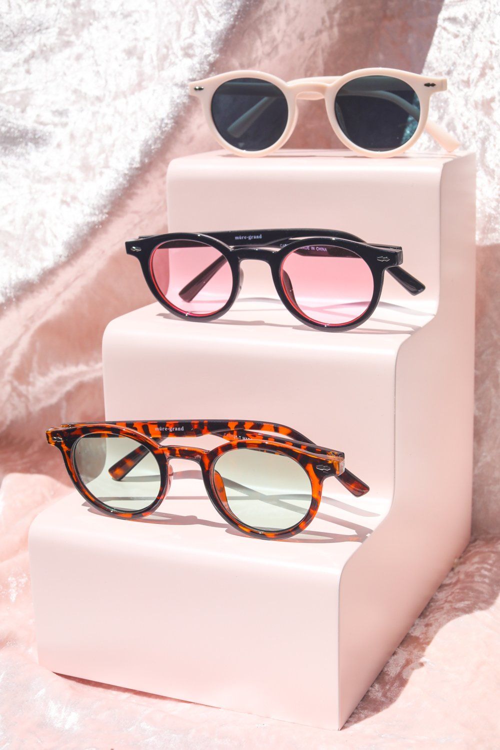 Cabo Rounded Sunglasses Sunglasses Mulberry & Grand