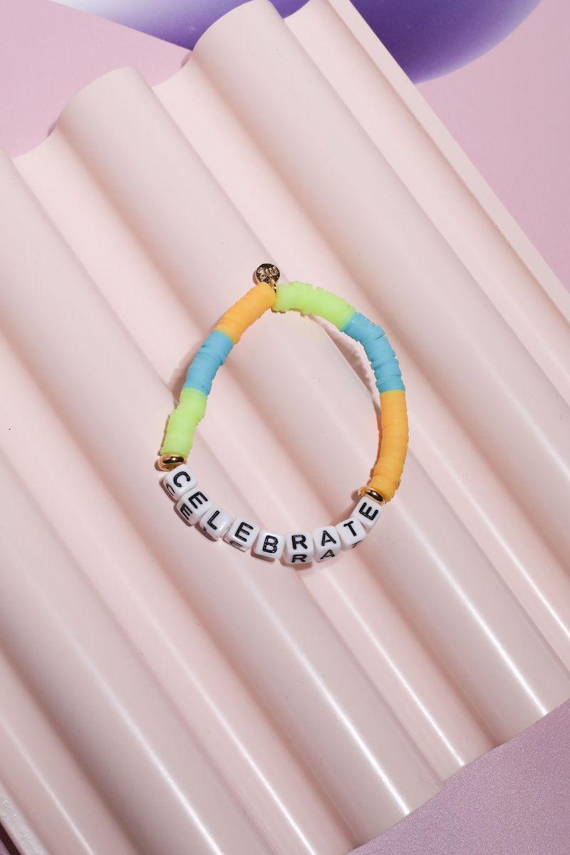 Celebrate Inspirational Beaded Bracelet Beaded Bracelet Mure + Grand