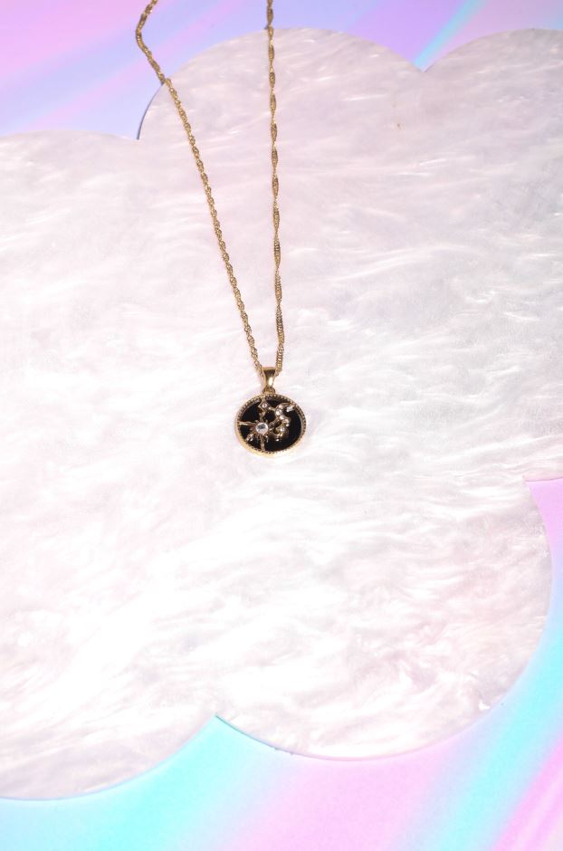 Celestial Crystal Pendant Necklace Necklaces mure + grand