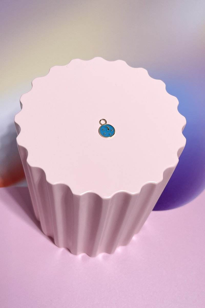 Celestial Sterling Silver Dangle Charm Earrings Mulberry & Grand