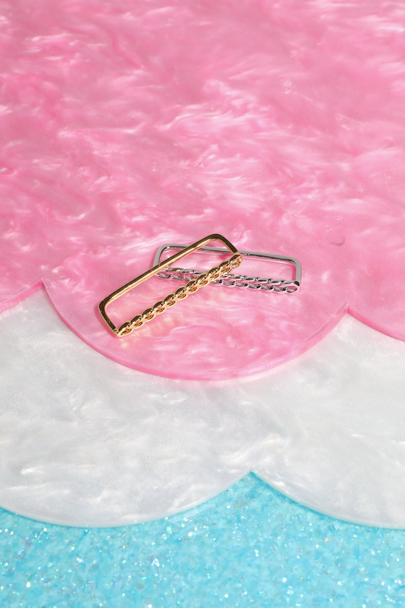 Chain Link Bar Ear Cuff Earring Mure + Grand