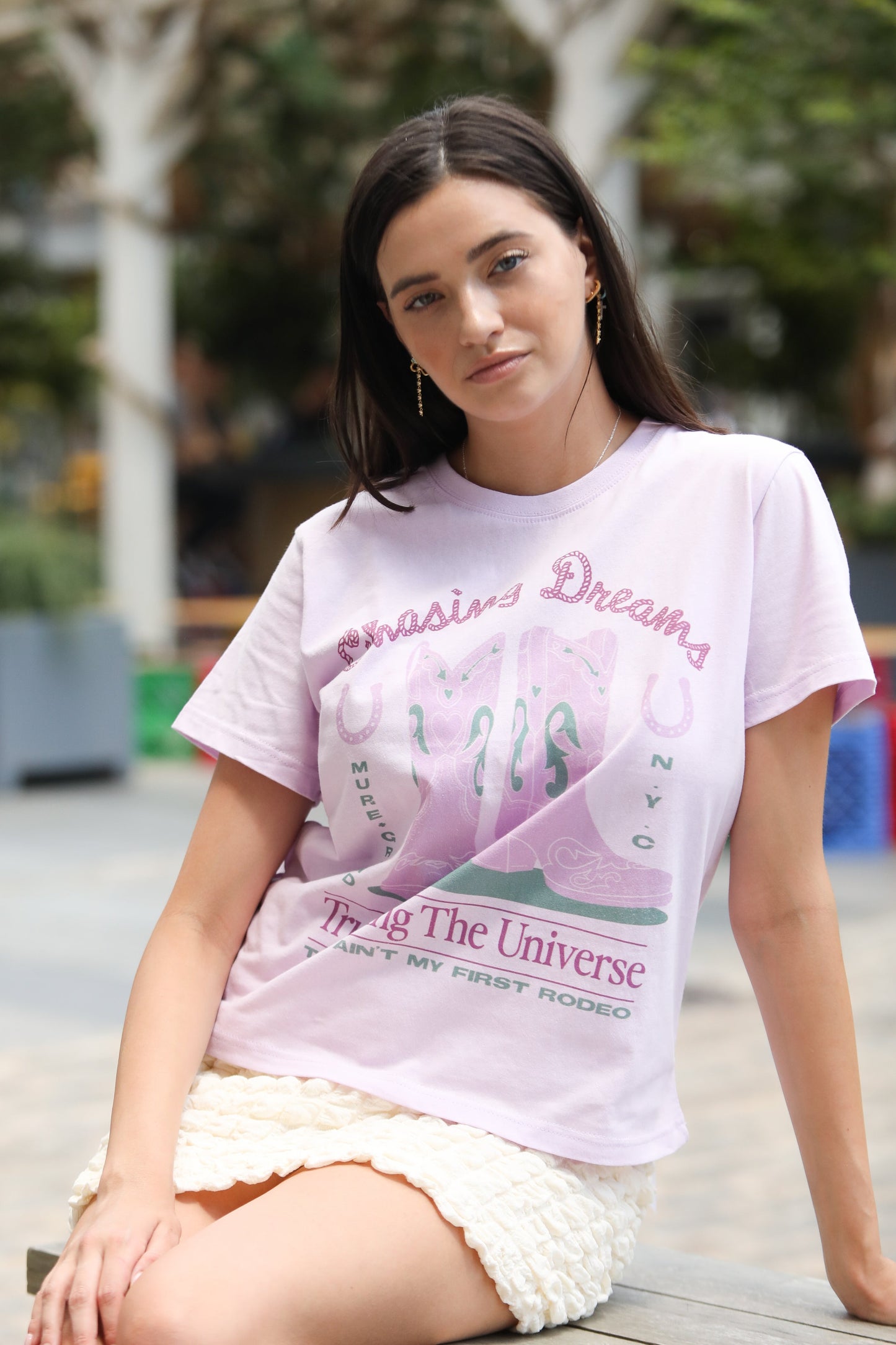 Chasing Dreams Graphic Tshirt t-shirt Mulberry & Grand