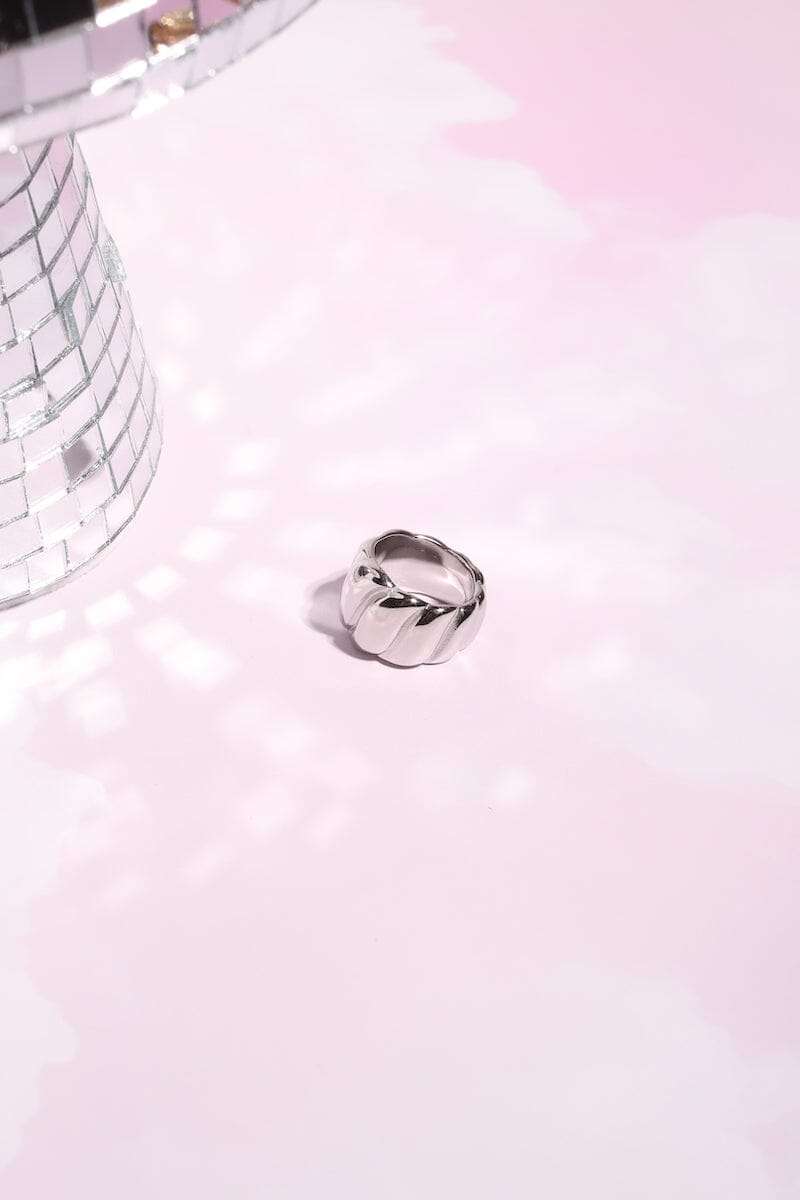 Chunky Baguette Stacking Ring Rings mure + grand