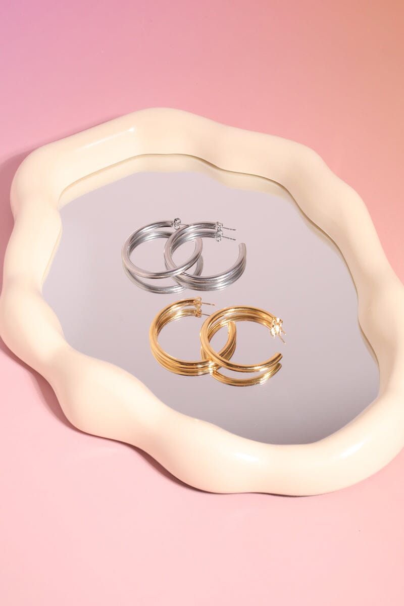 Classic Hoop Earrings mure + grand