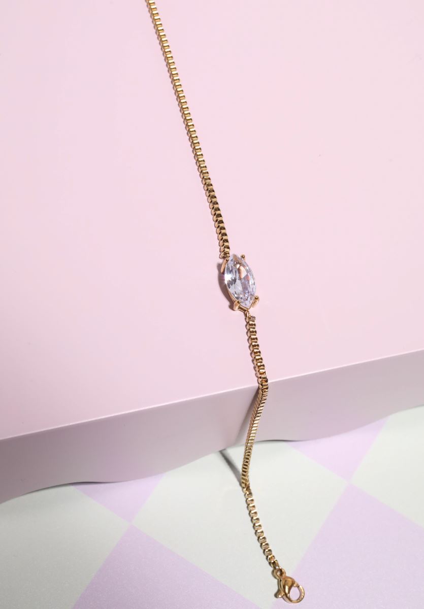 Crystal Anklet Anklets Mure + Grand Crystal