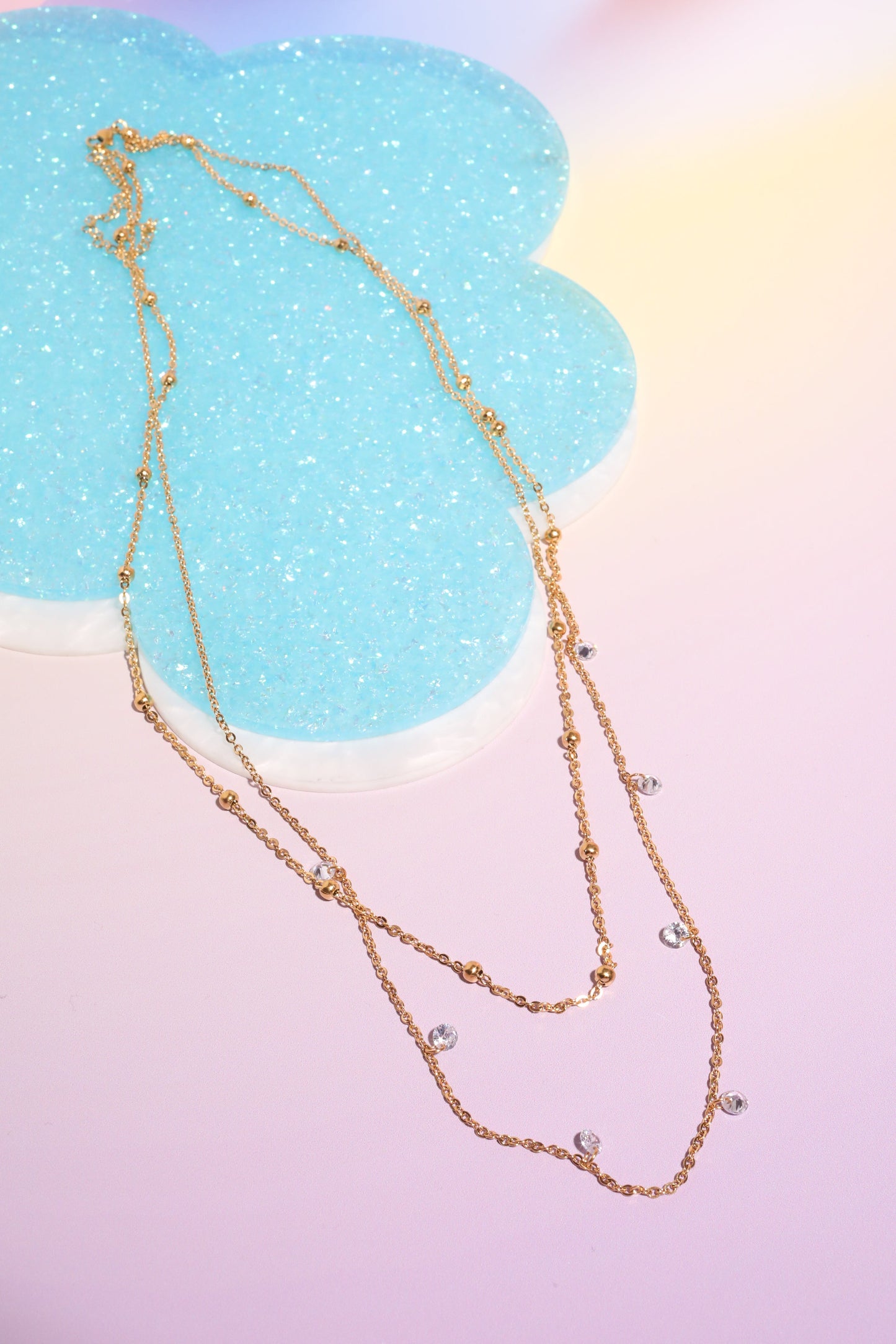 Crystal + Bauble Body Chain Jewelry Mure + Grand