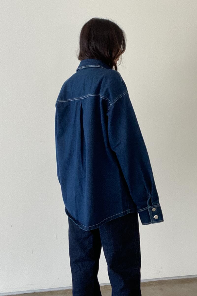 Dark Denim Jacket Clothing Bailey Rose