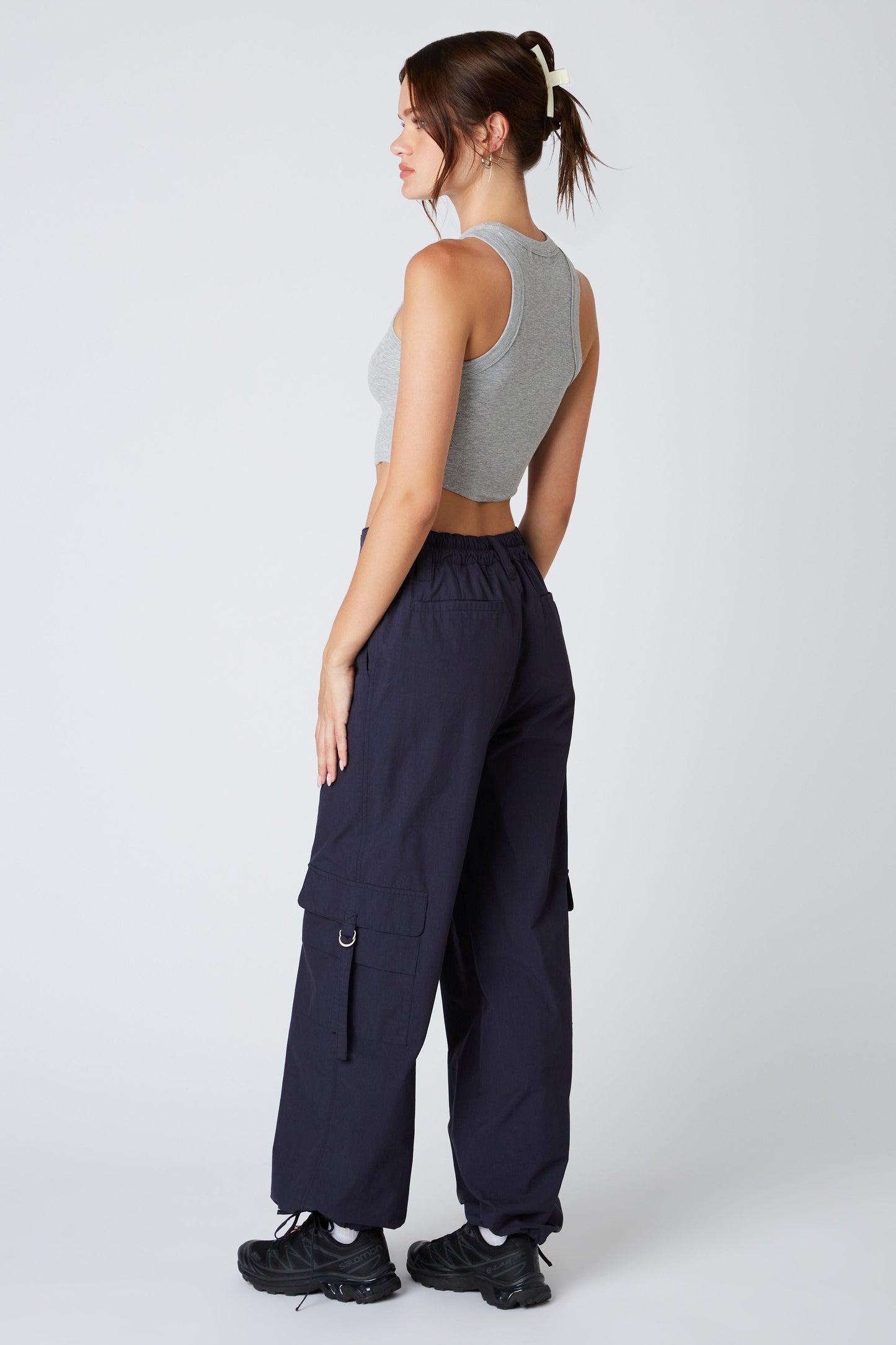 Deep Sea Nylon Cargo Trousers Clothing Cotton Candy LA