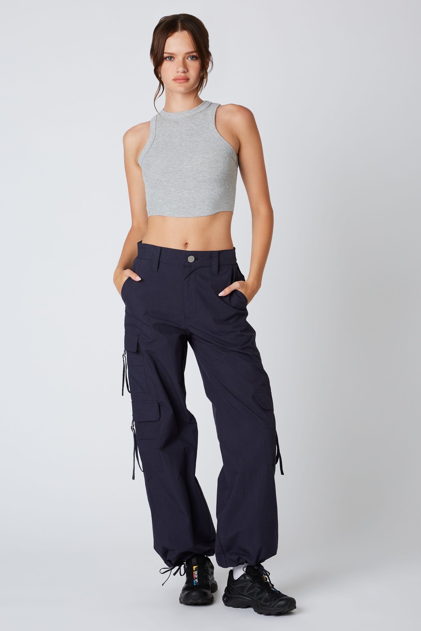 Deep Sea Nylon Cargo Trousers Clothing Cotton Candy LA