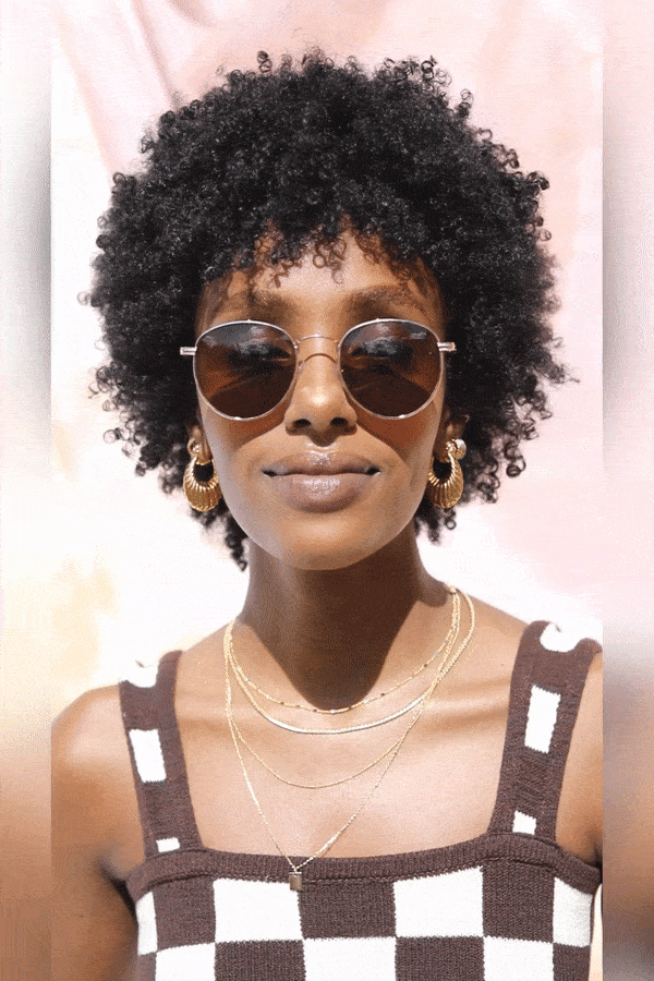 Delancey Metal Round Sunglasses Sunglasses Mulberry & Grand