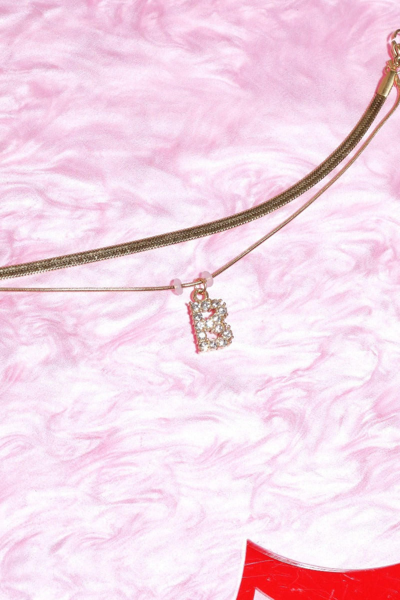 Diamond Charm Initial Bracelet Jewelry Mure + Grand B