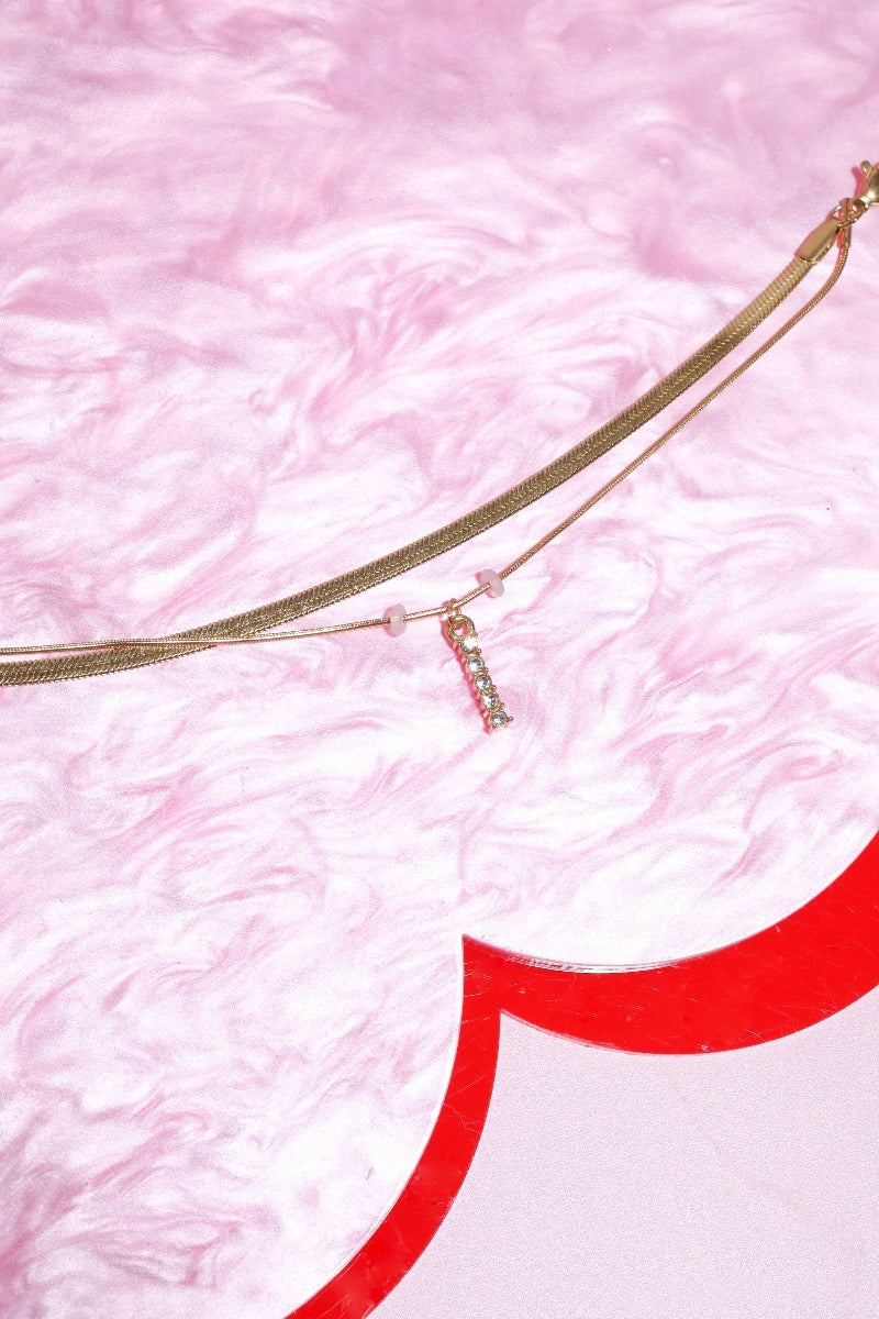 Diamond Charm Initial Bracelet Jewelry Mure + Grand I