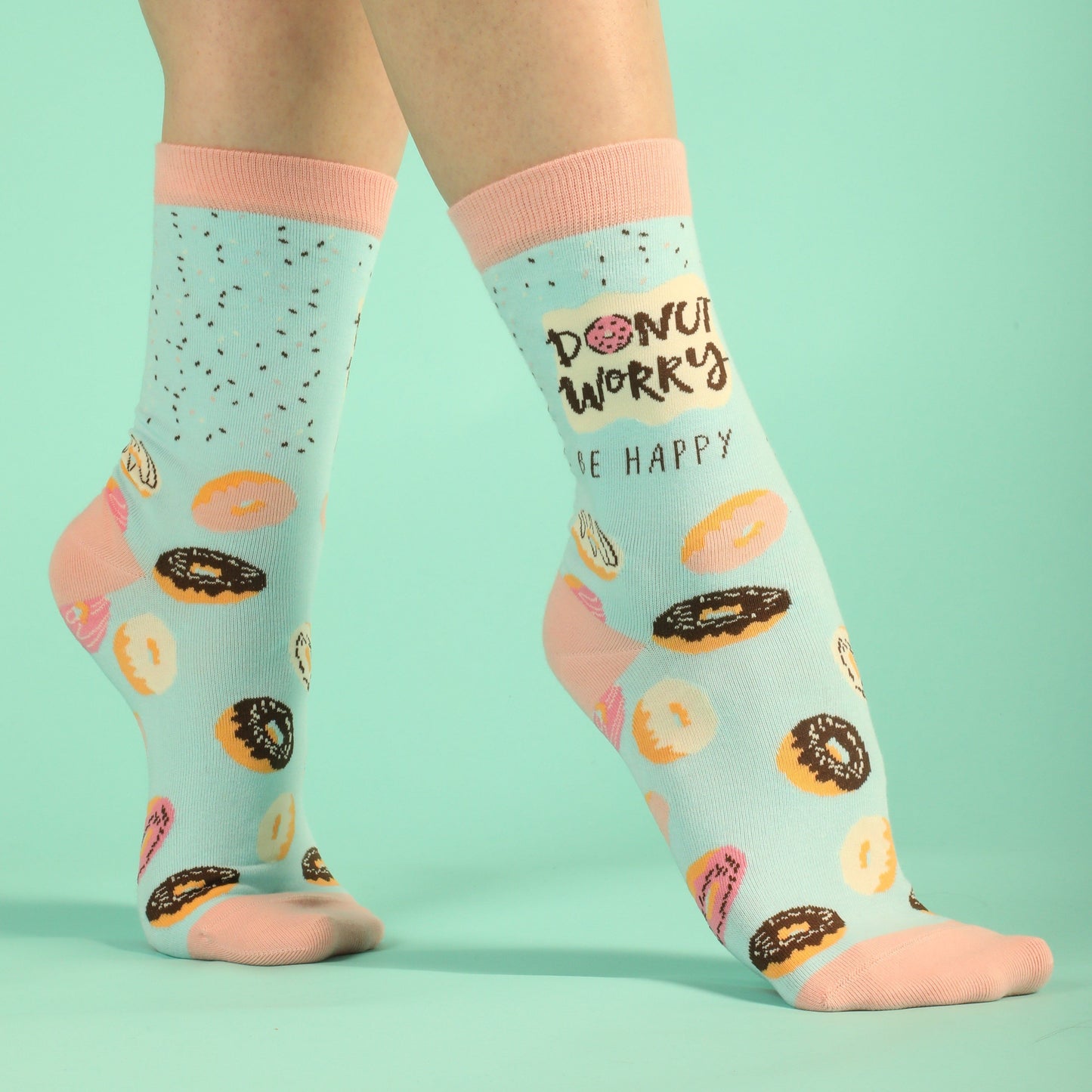 Donut Worry Socks