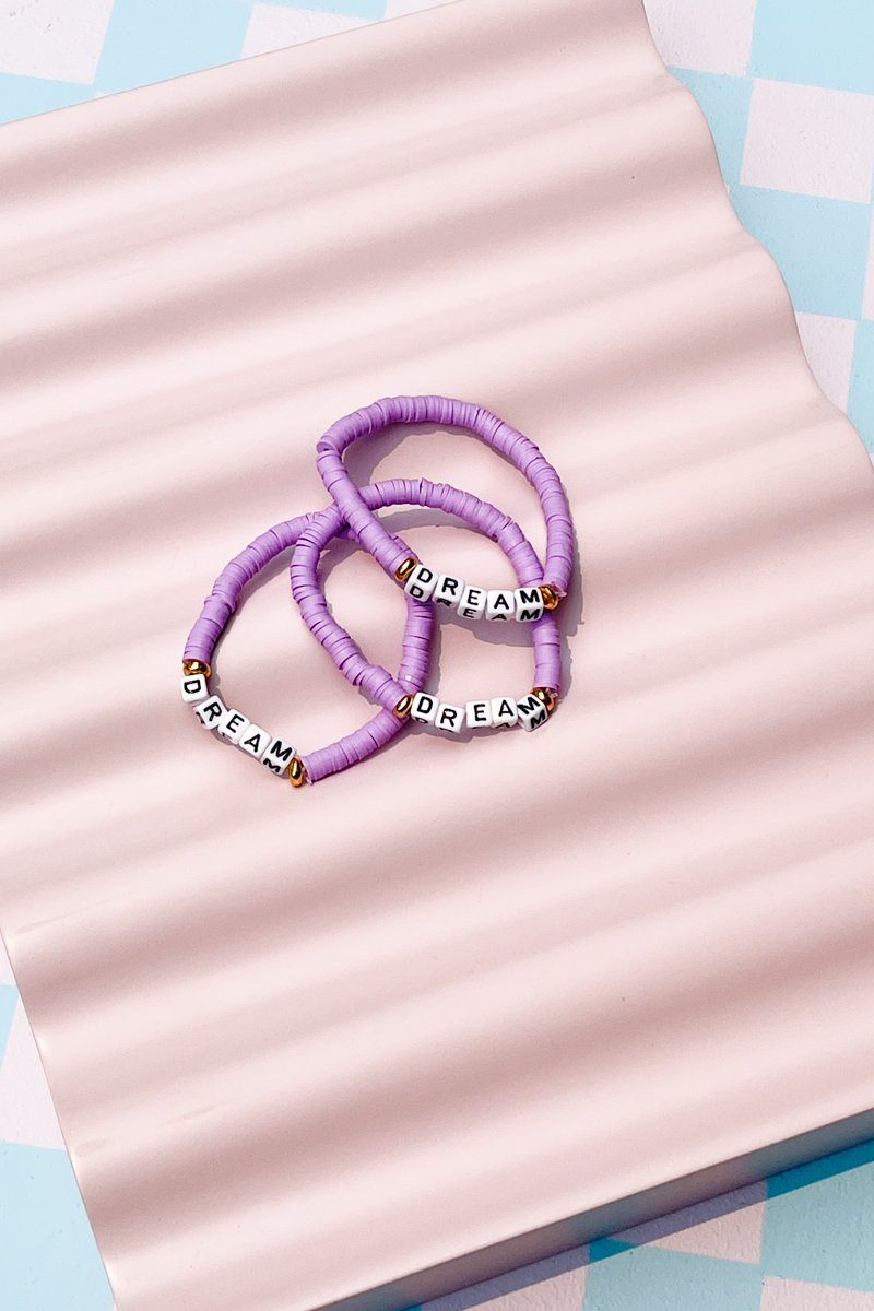 Dream Inspirational Beaded Bracelet Bracelet Mulberry & Grand