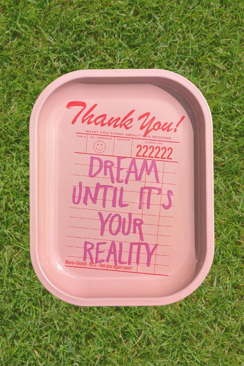 Dream Until It's Your Reality Rolling Tray Rolling Trays Mure + Grand