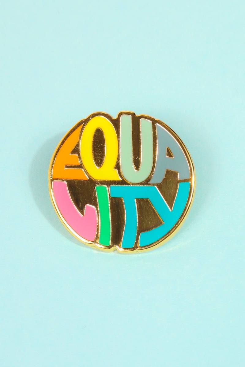 Equality Enamel Pin Enamel Pin Patches & Pins