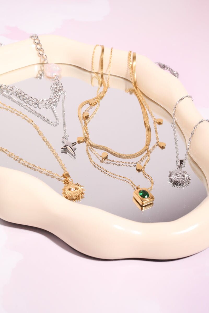 Evil Eye Starburst Necklace Necklaces mure + grand