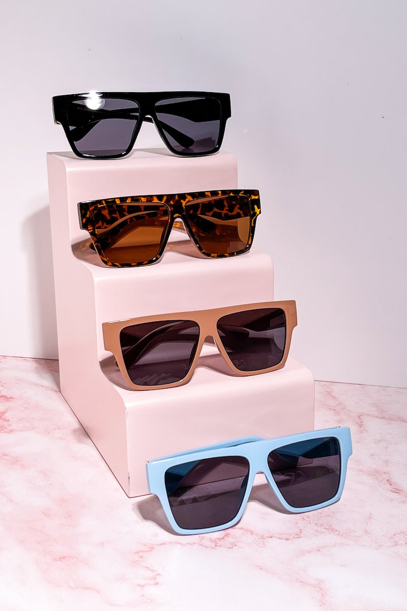 Fete Square Frame Sunglasses Sunglasses Mulberry & Grand