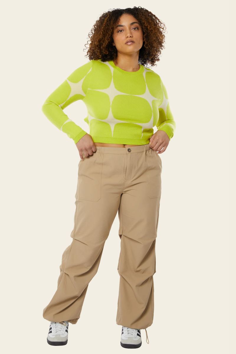 find me now Audrey Knit Crop Top Clothing Find Me Now